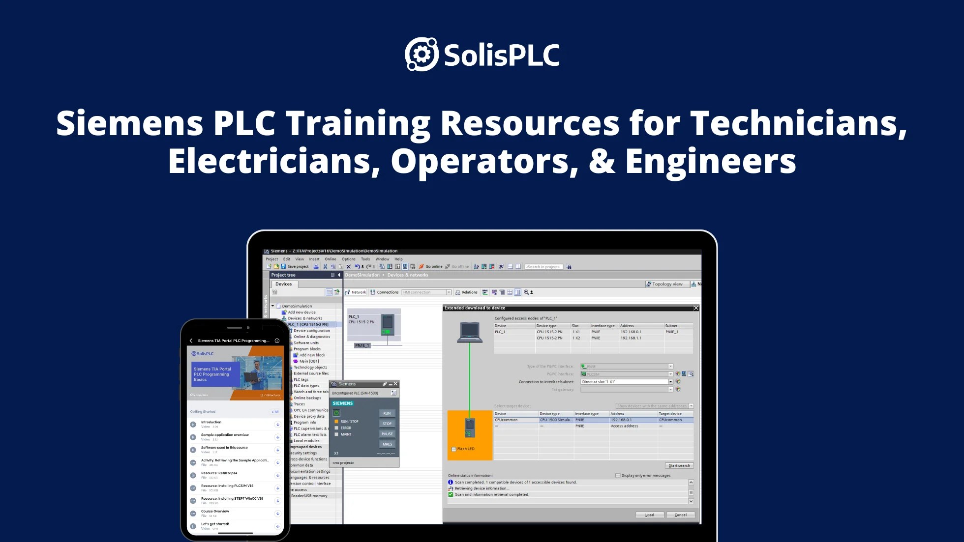 Siemens PLC Training Free Tutorials & Courses